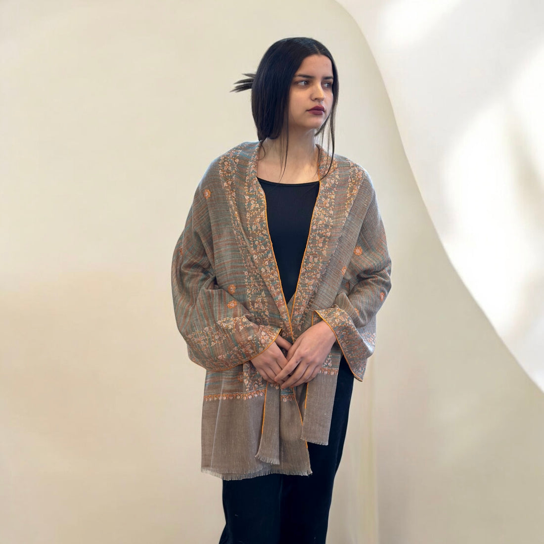 Natural Charm Handwoven Pashmina