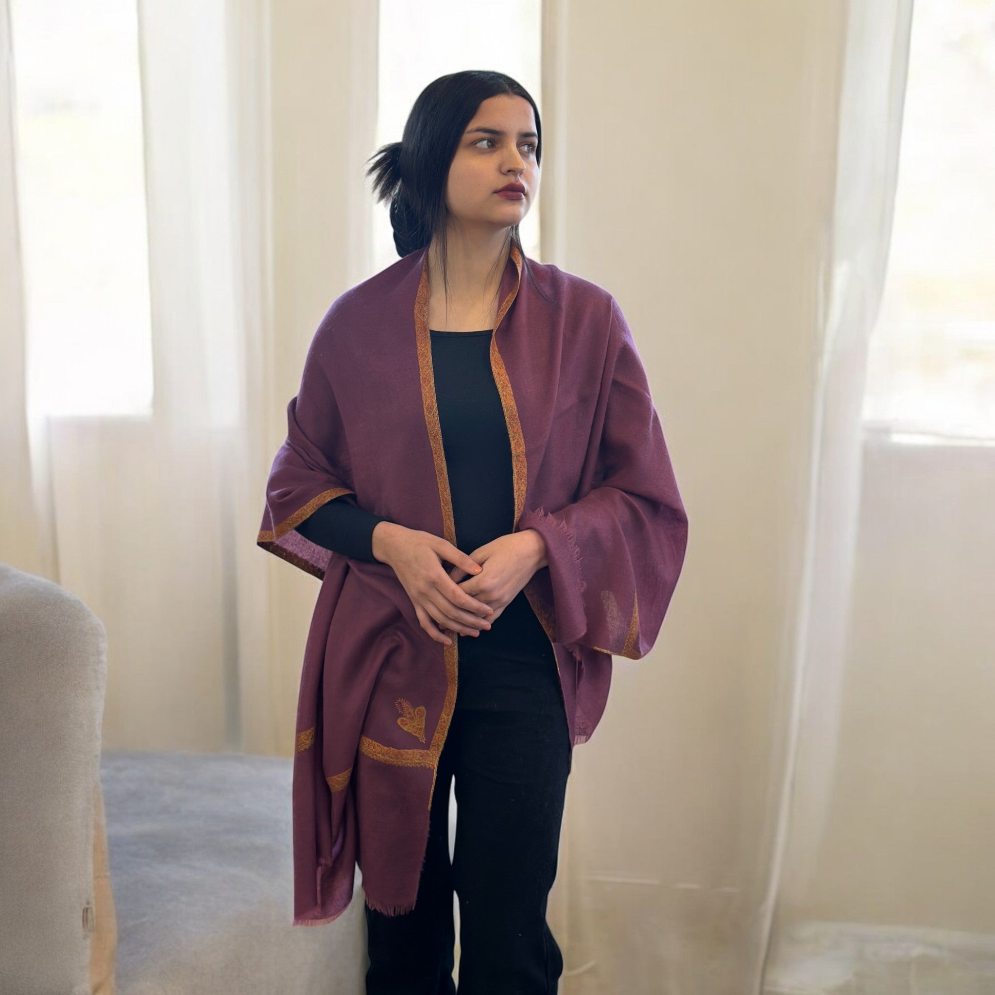 Hashidar Harmony Pashmina Stole