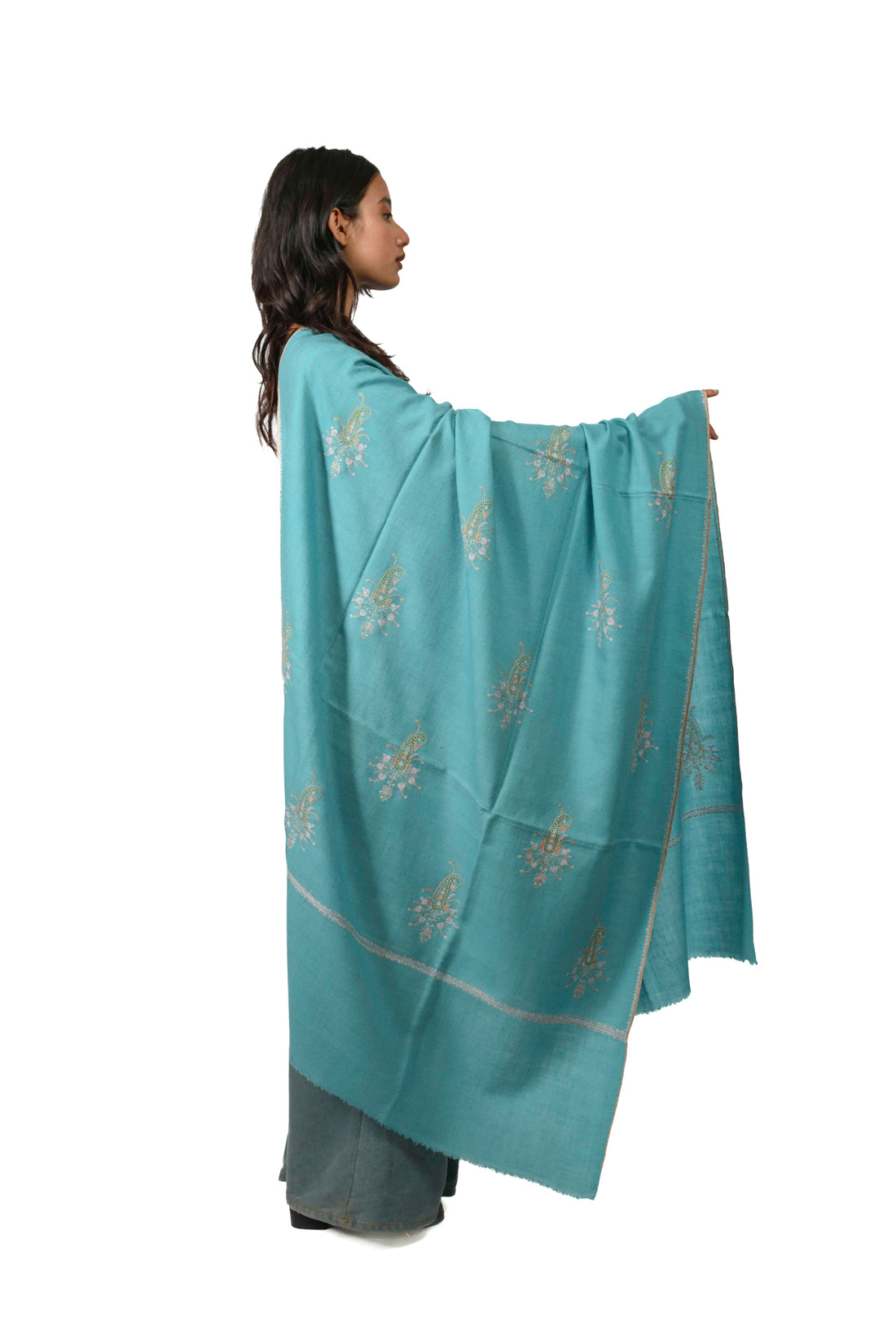 Lagoon Luxe GI Pashmina Shawl