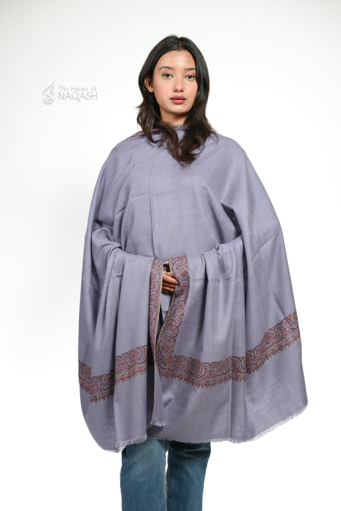 Nocturne Radiance GI Pashmina Shawl