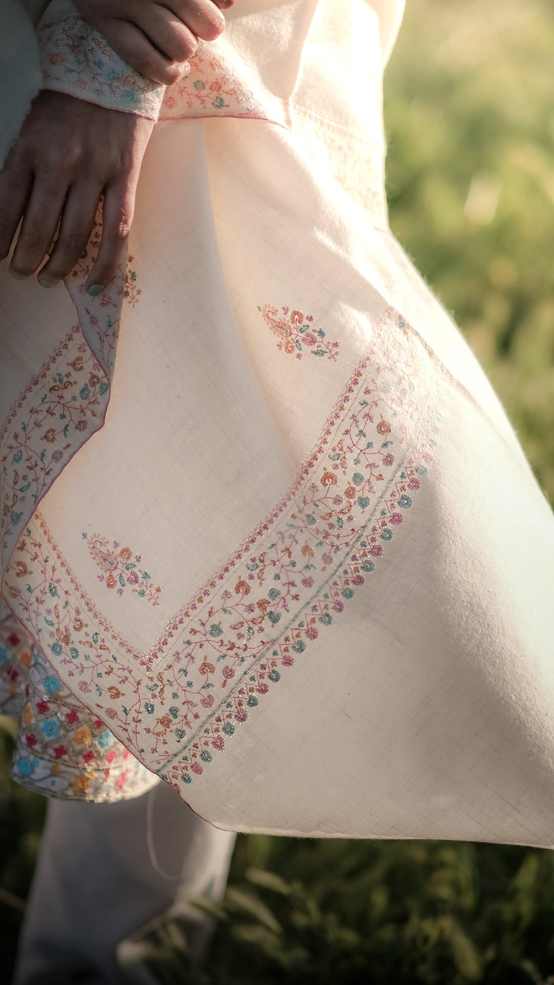 Creamy Comfort GI Pashmina Shawl