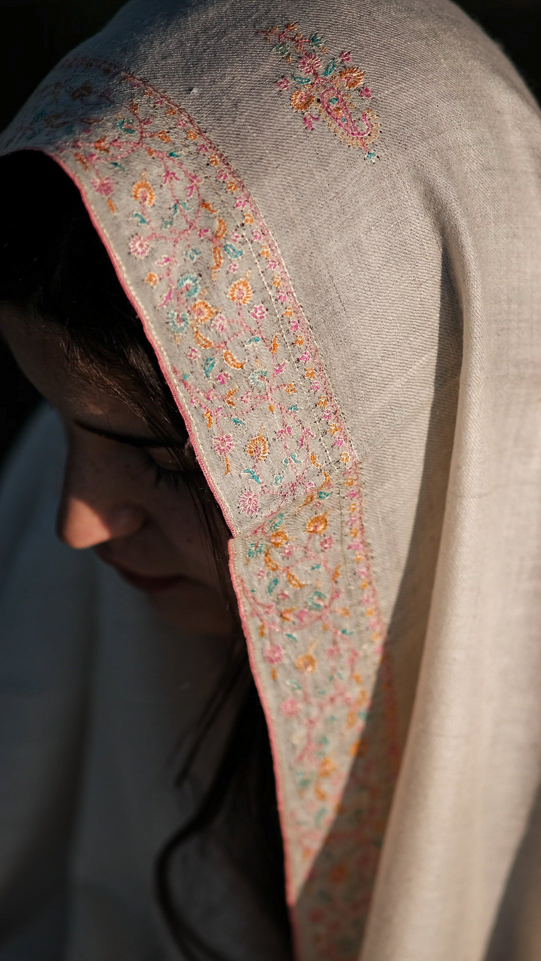 Creamy Comfort GI Pashmina Shawl