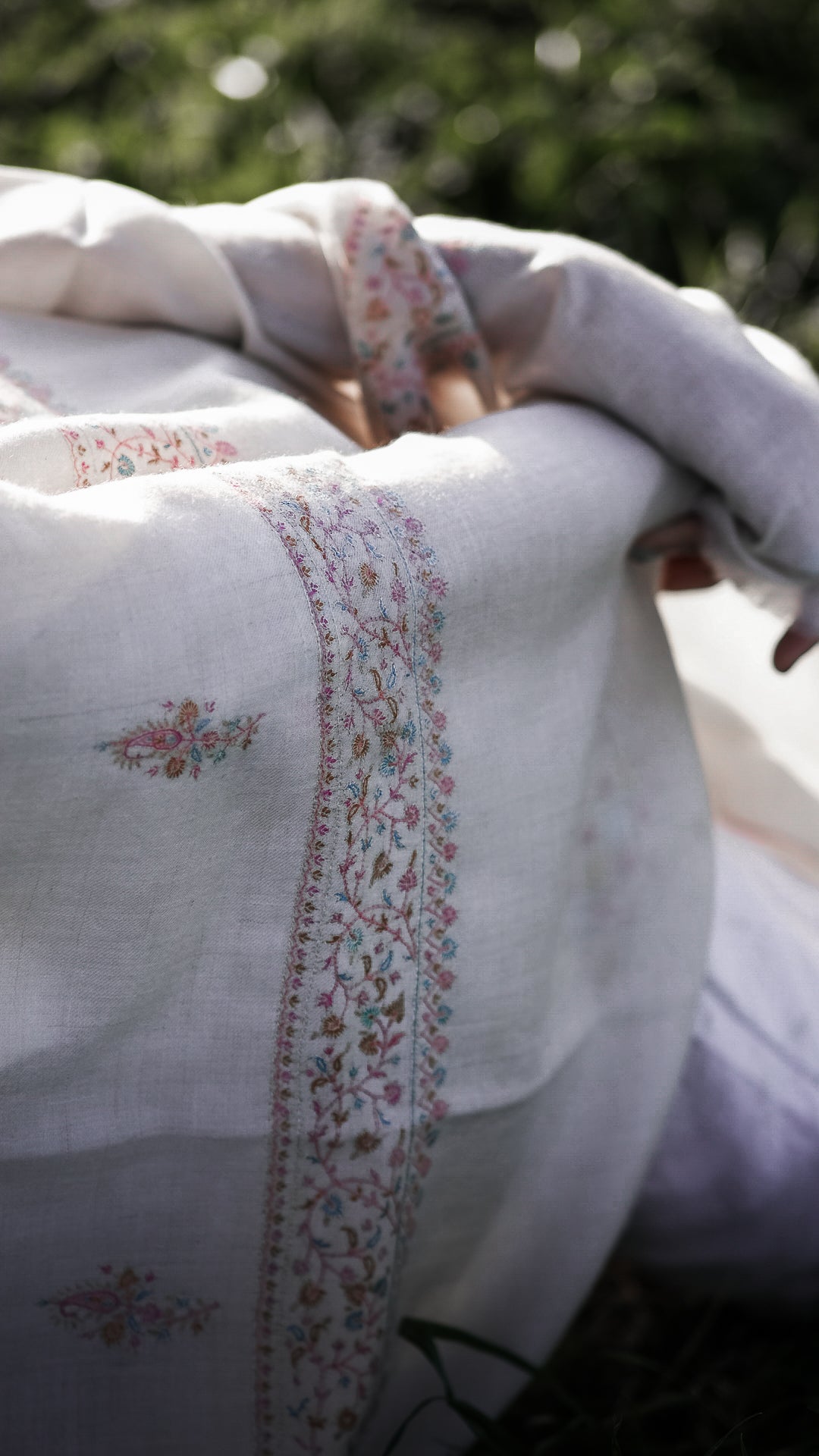 Creamy Comfort GI Pashmina Shawl