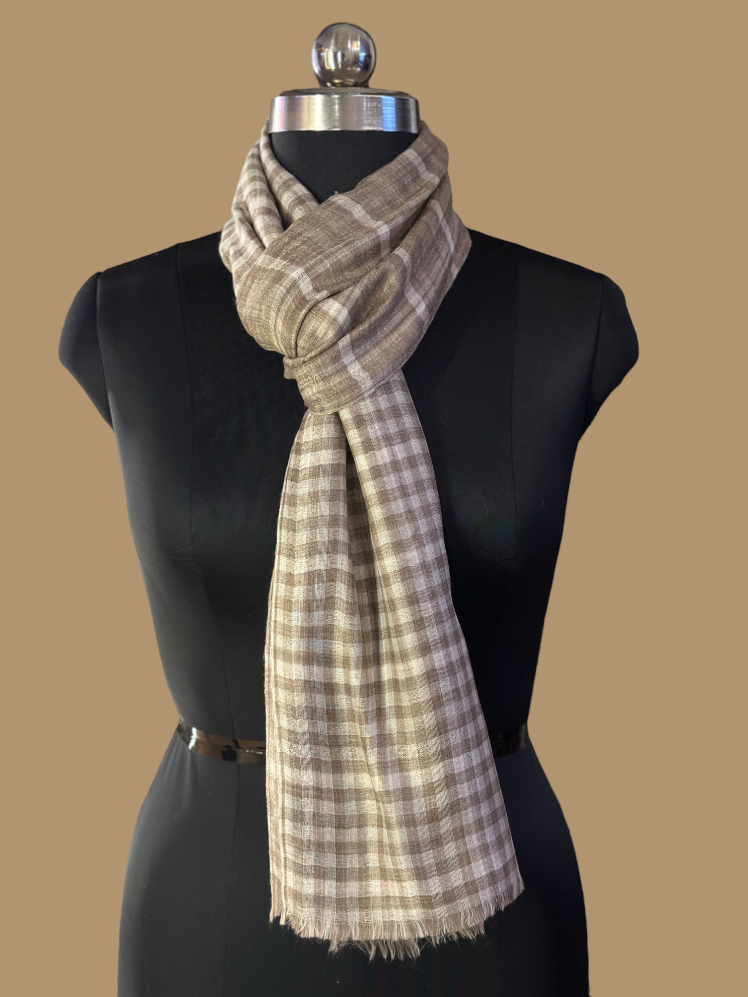 Butterscotch Medley Stripe Stole