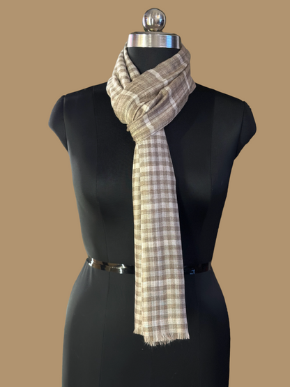 Butterscotch Medley Stripe Stole