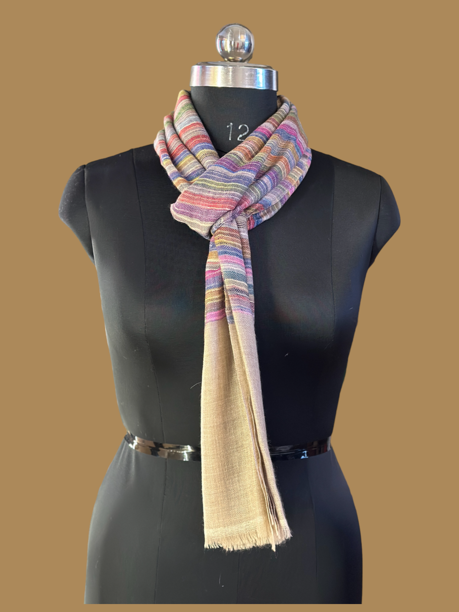 Natural Multi-stripe Wrap