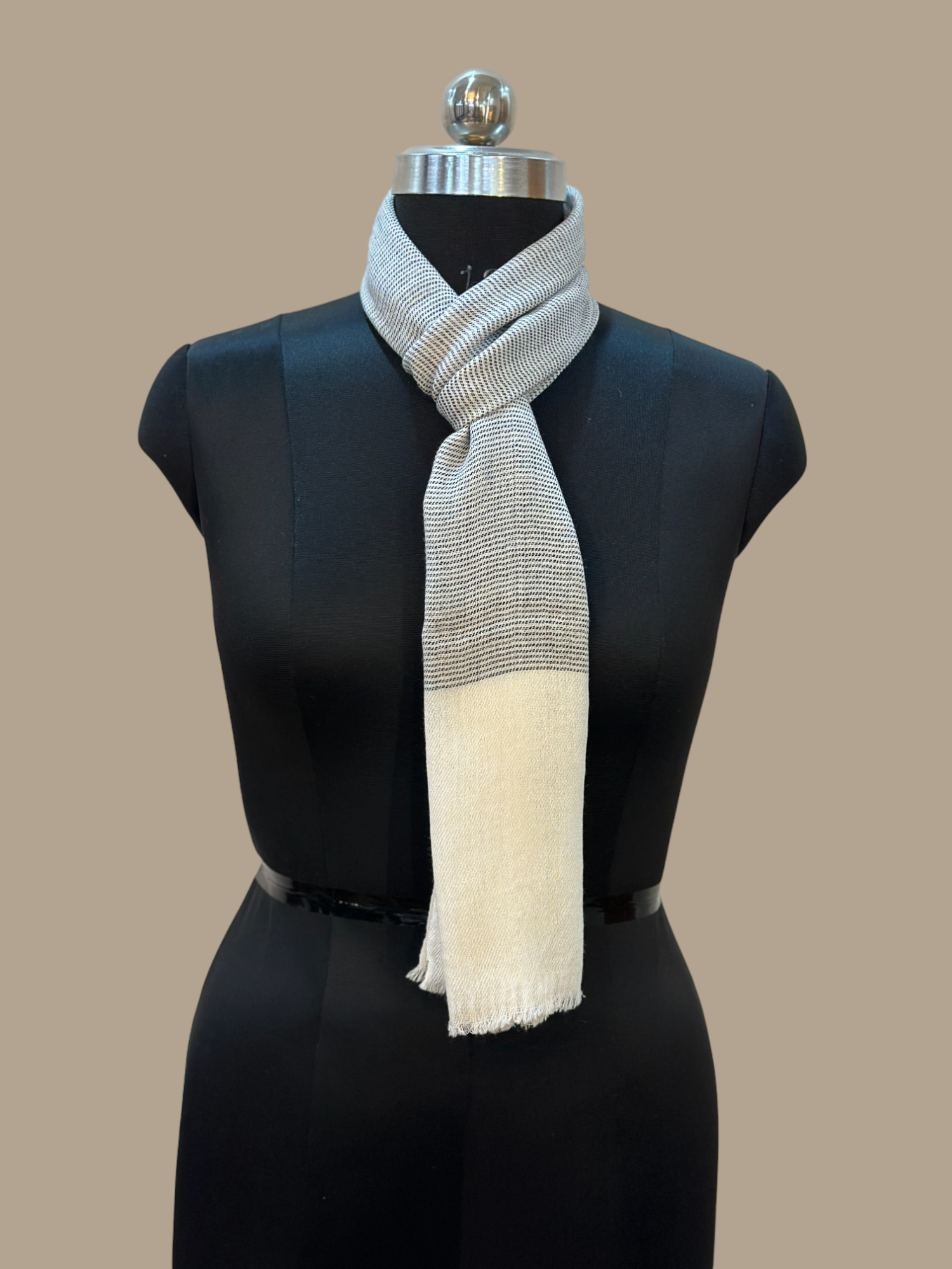 Grey Flecked Scarf