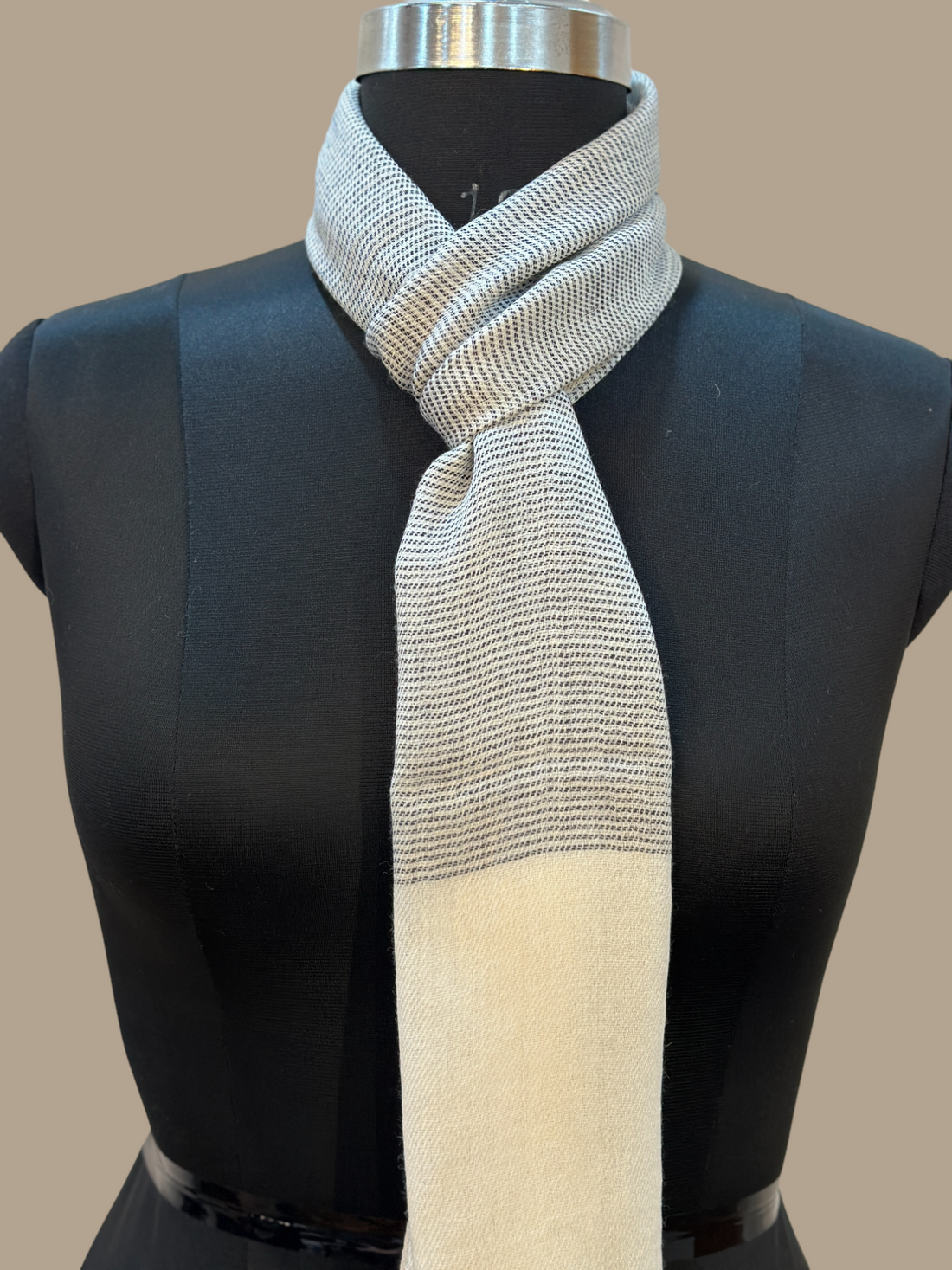 Grey Flecked Scarf