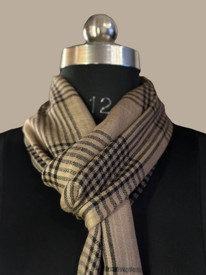 Espresso Shadow Stripes Wrap