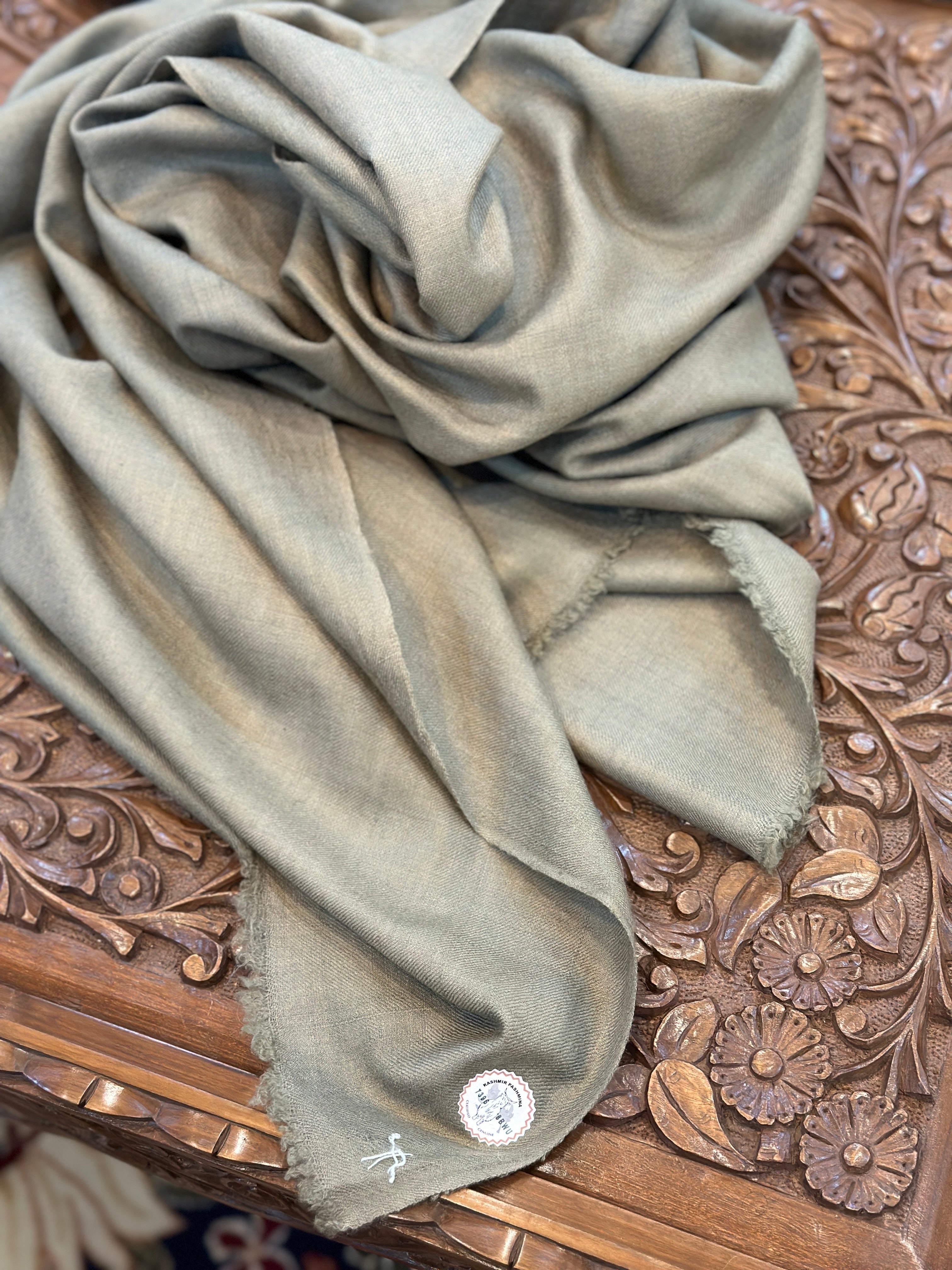 Natural GI Cashmere Pashmina