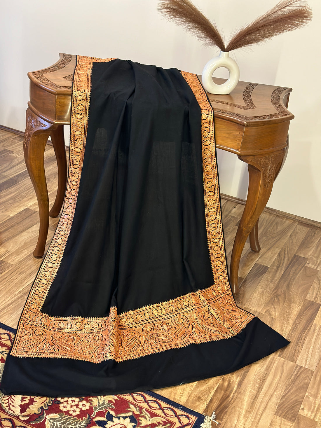 Kashmiri Heritage Tilla Shawl