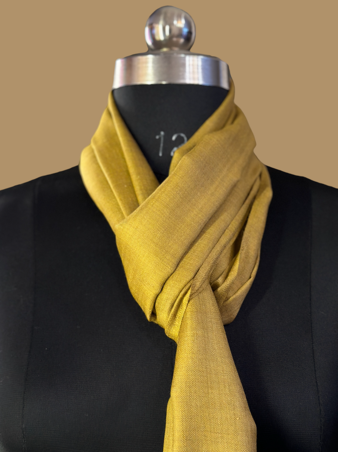 Goldenrod Cashmere Stole