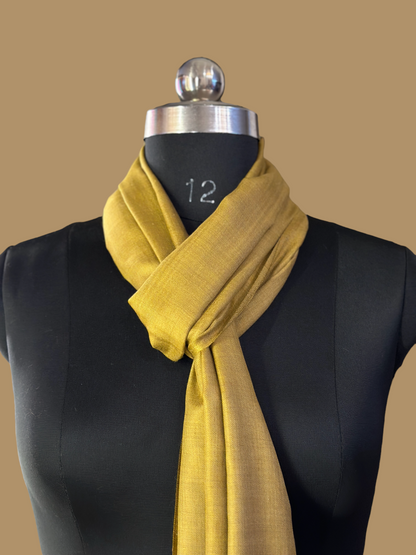 Goldenrod Cashmere Stole