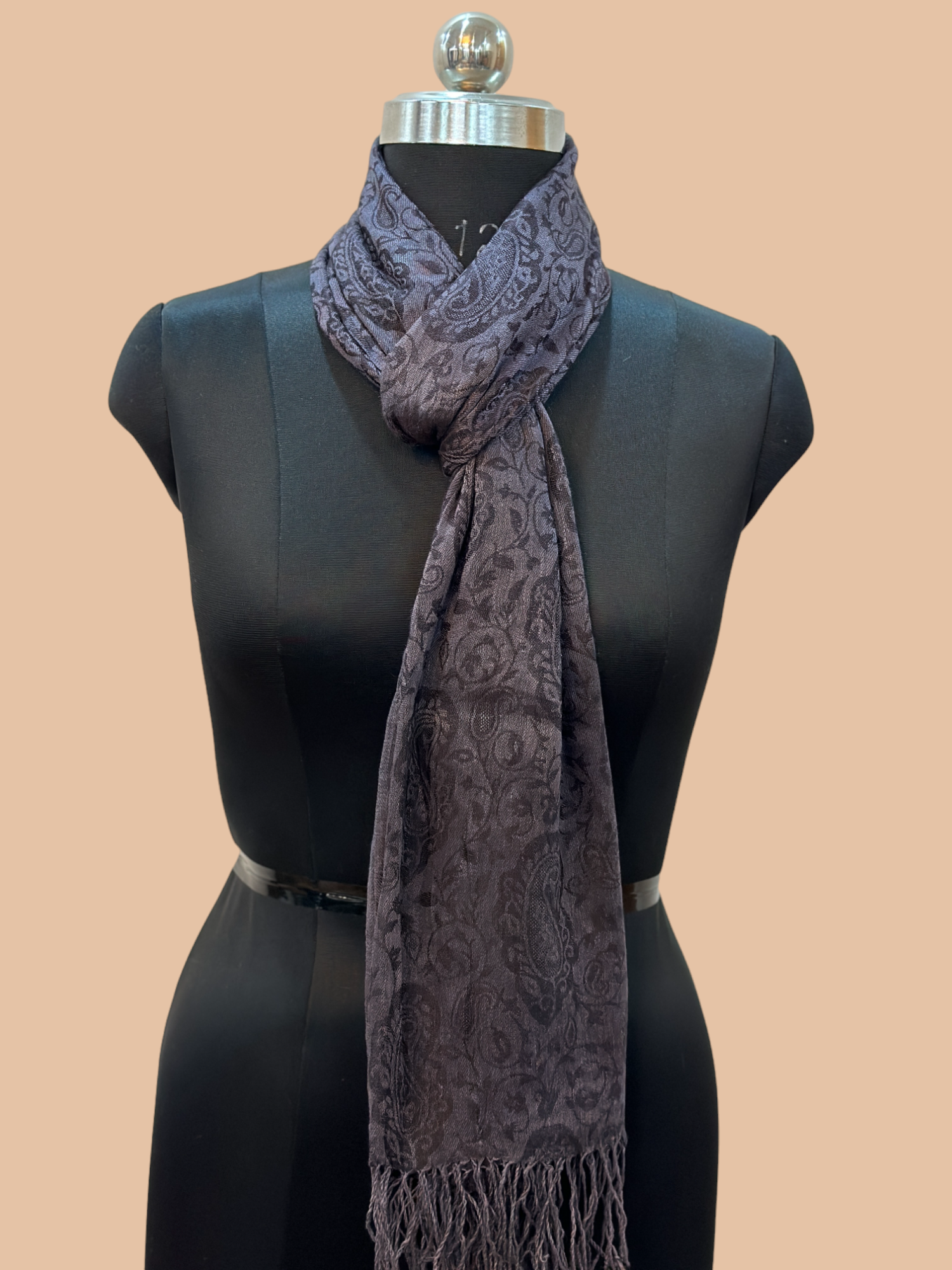 Grape-Coloured Scarf