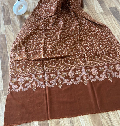 Russet Dusk GI Pashmina Shawl