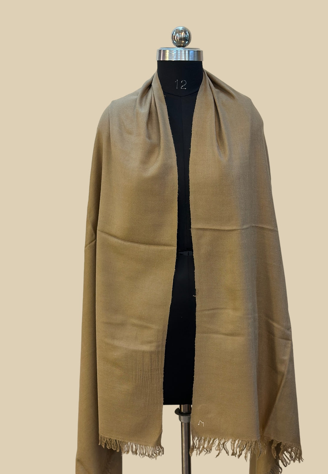 Camel Elegance GI Pashmina Shawl