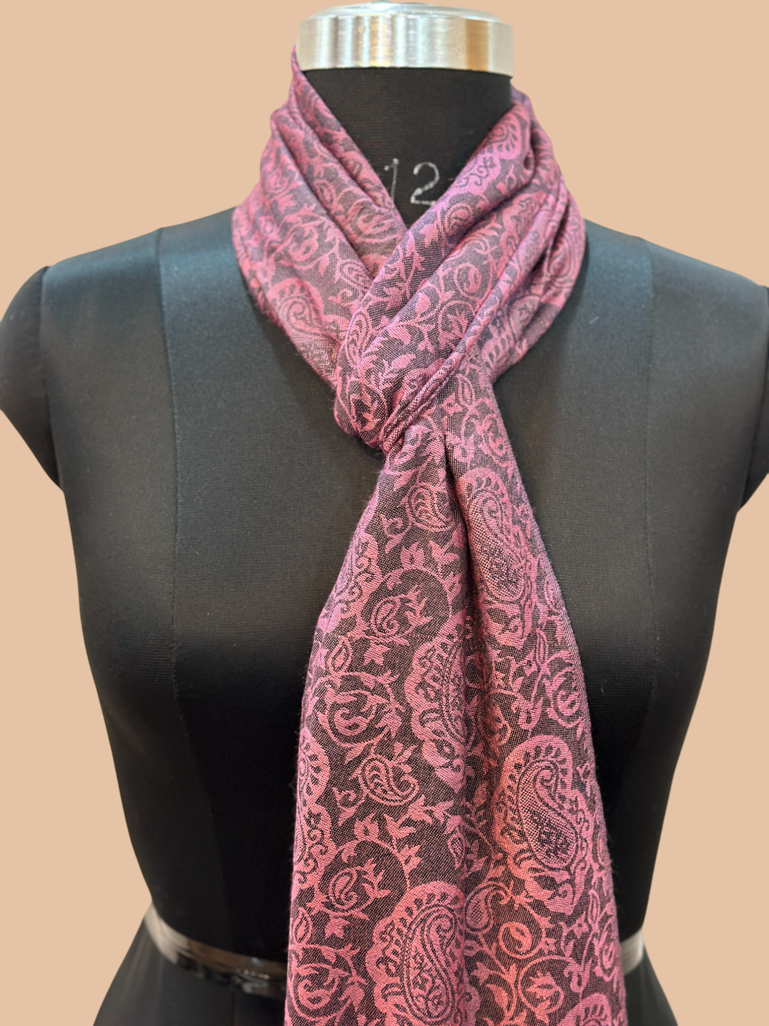 Blush Maroon Scarf