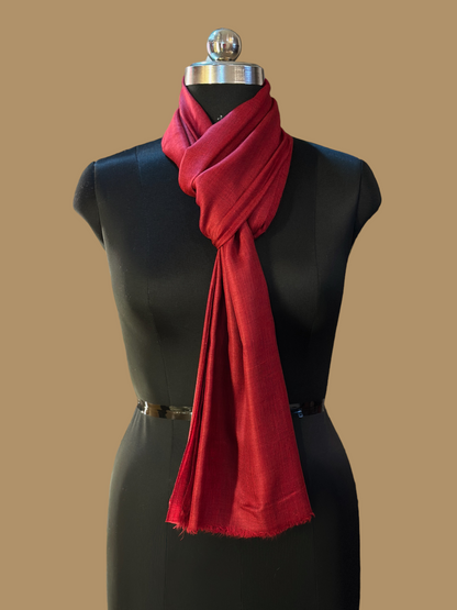 Crimson Elegance Wrap