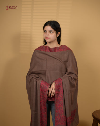 Lunar Veil Woolen Shawl