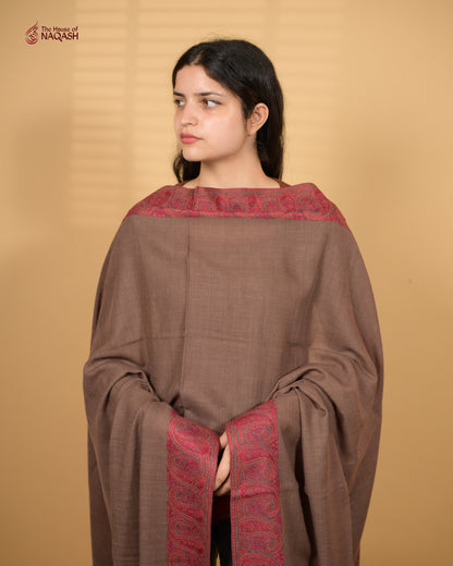 Lunar Veil Woolen Shawl