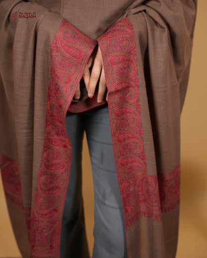 Lunar Veil Woolen Shawl