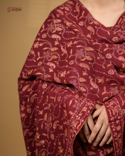 Rogue Ember Woolen Shawl