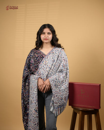 Noir &amp; Blanc Shawl
