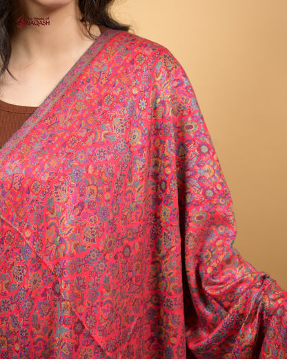 Blush Silk Shawl
