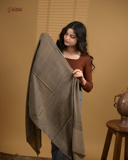 Café Noir Striped Wrap