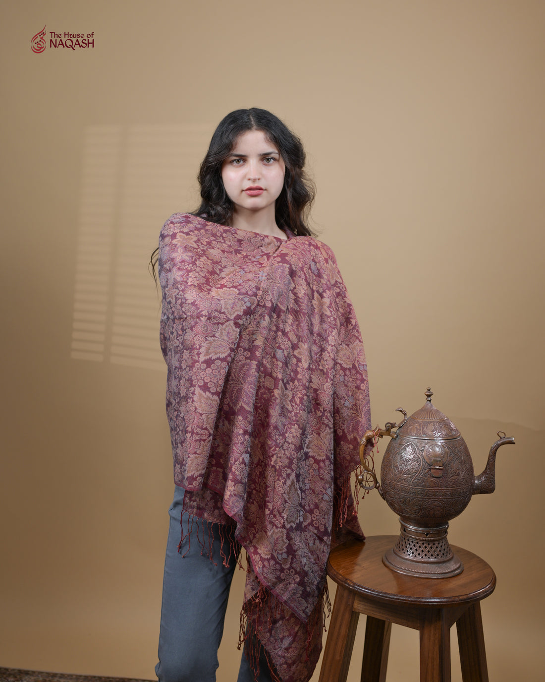 Lustrous Lattice Stole