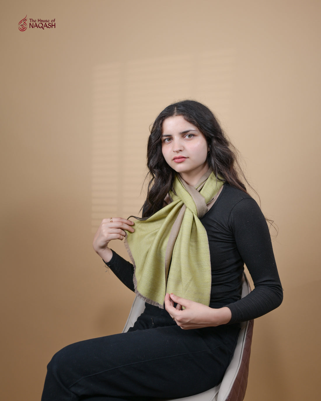 Verdant Horizon Reversible Scarf
