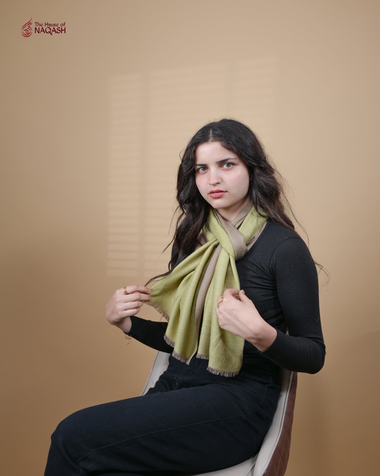 Verdant Horizon Reversible Scarf