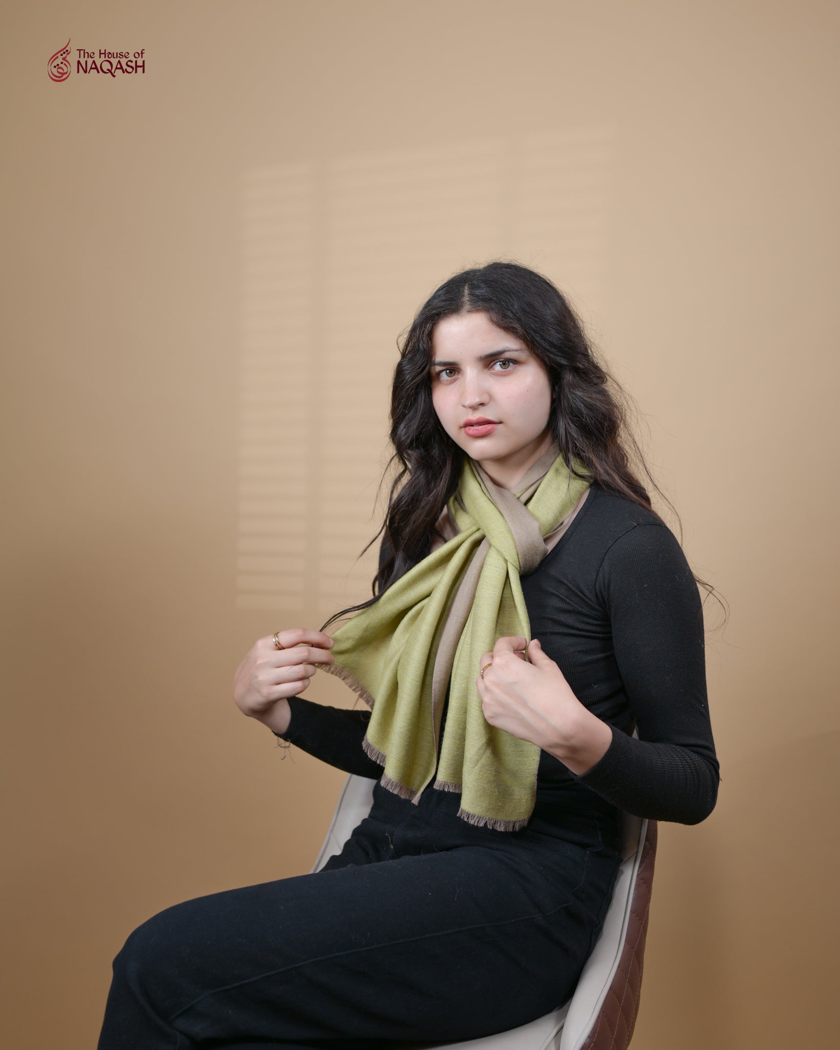 Verdant Horizon Reversible Scarf