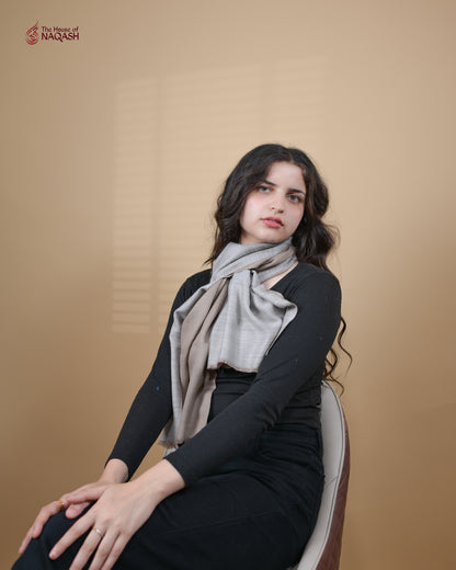 Stone &amp; Sand Reversible Scarf