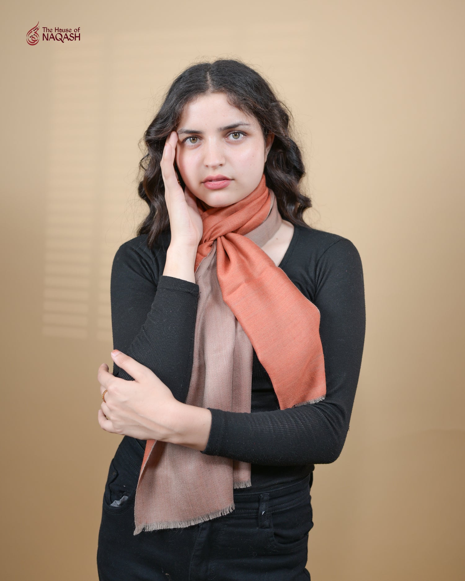 Autumn Glow Reversible Scraf