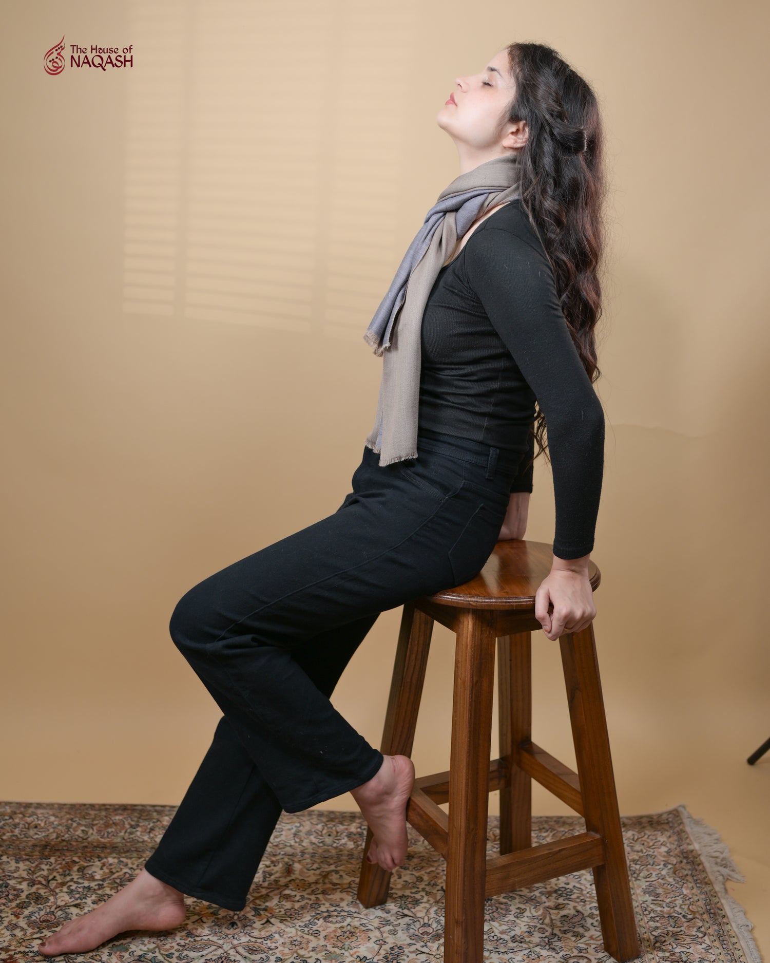 Twilight Drift Reversible Scarf
