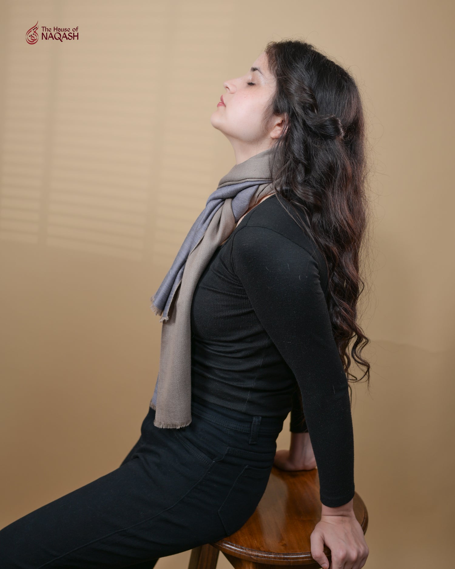 Twilight Drift Reversible Scarf