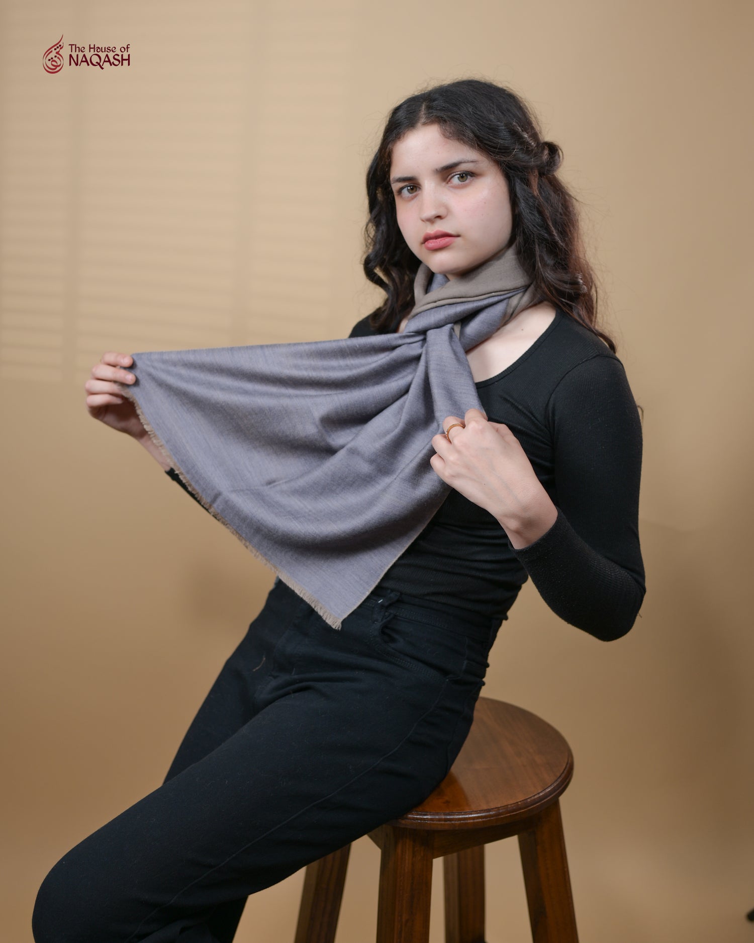 Twilight Drift Reversible Scarf