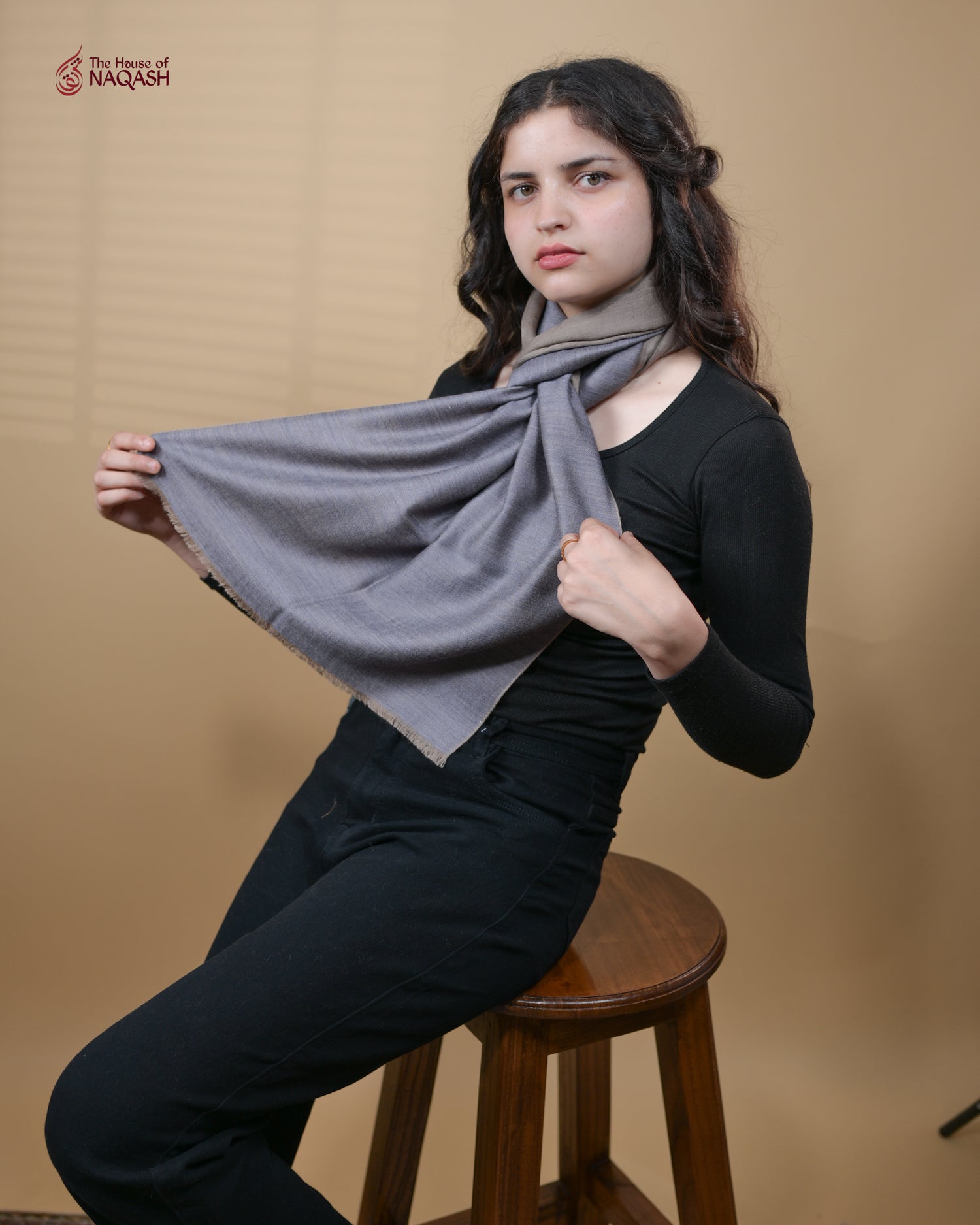 Twilight Drift Reversible Scarf