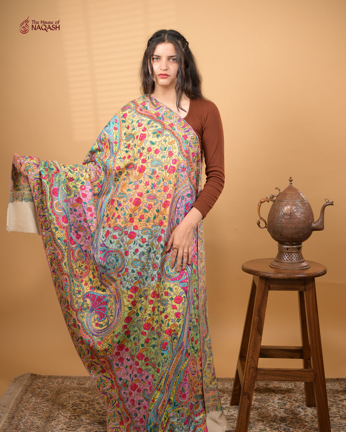 Chromatic GI Pashmina Shawl