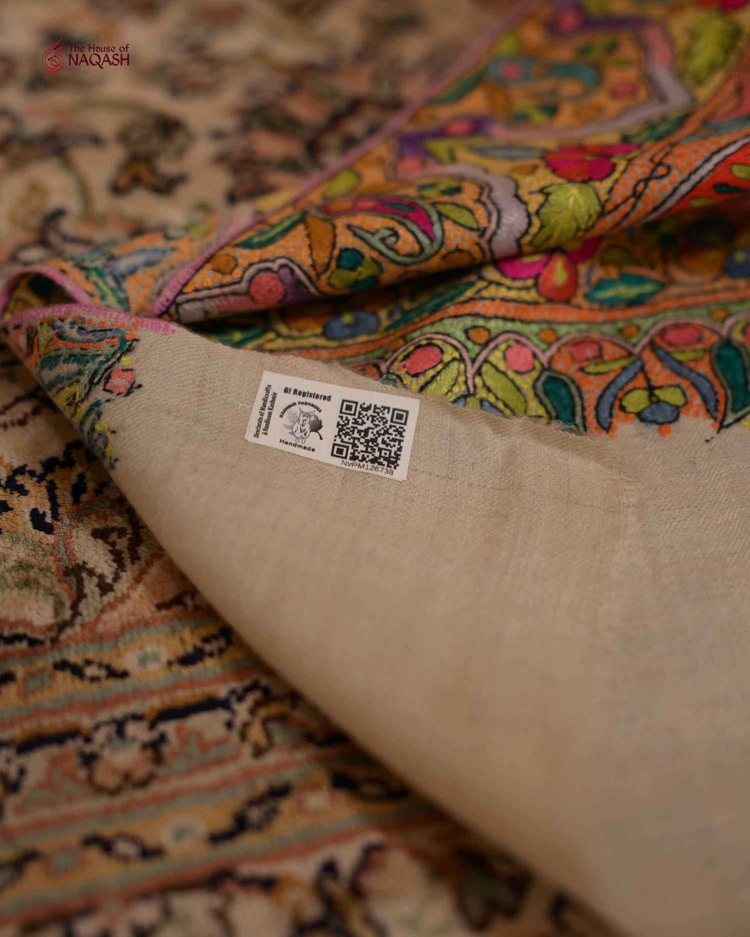 Chromatic GI Pashmina Shawl
