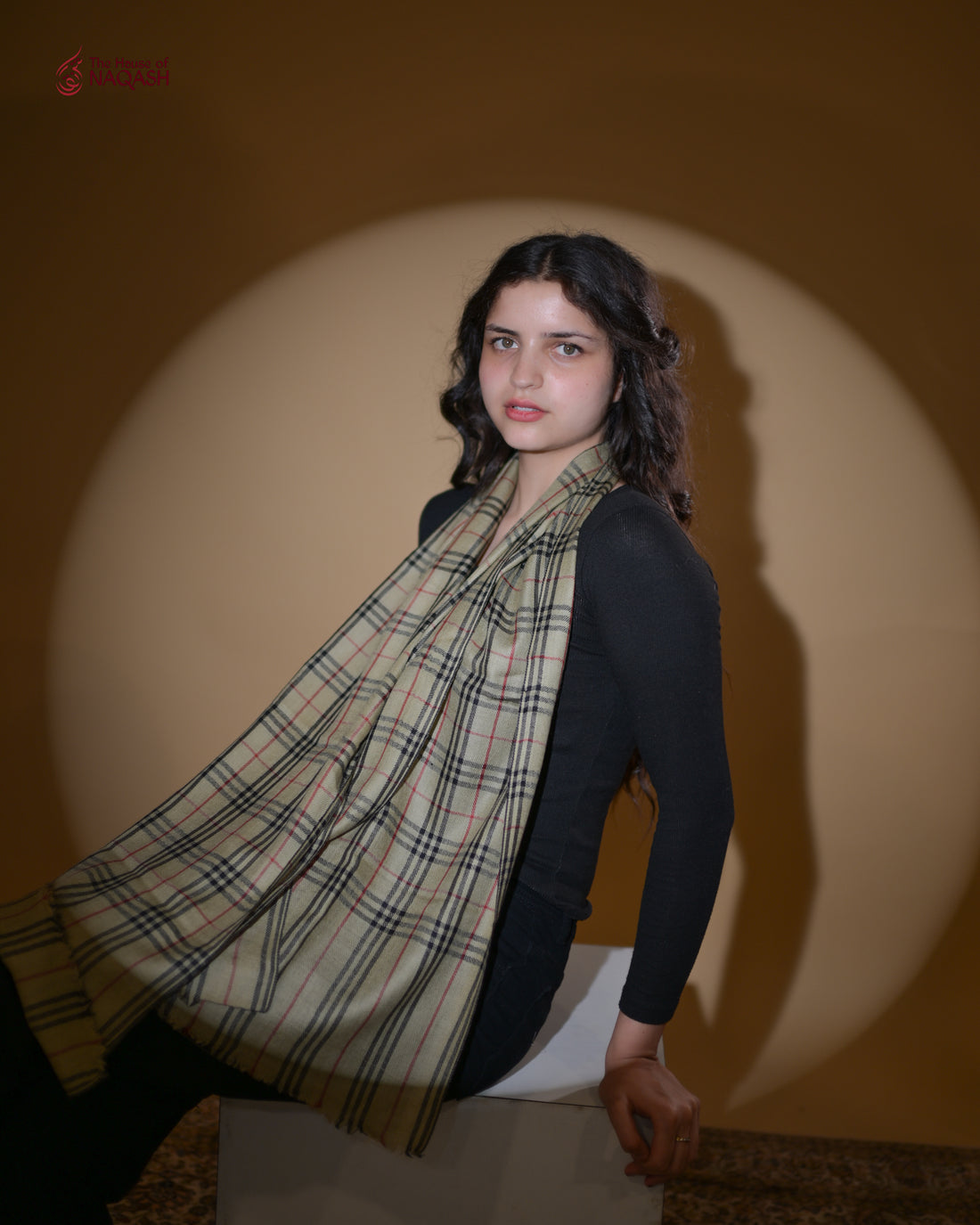 Desert Dune Wool Scarf