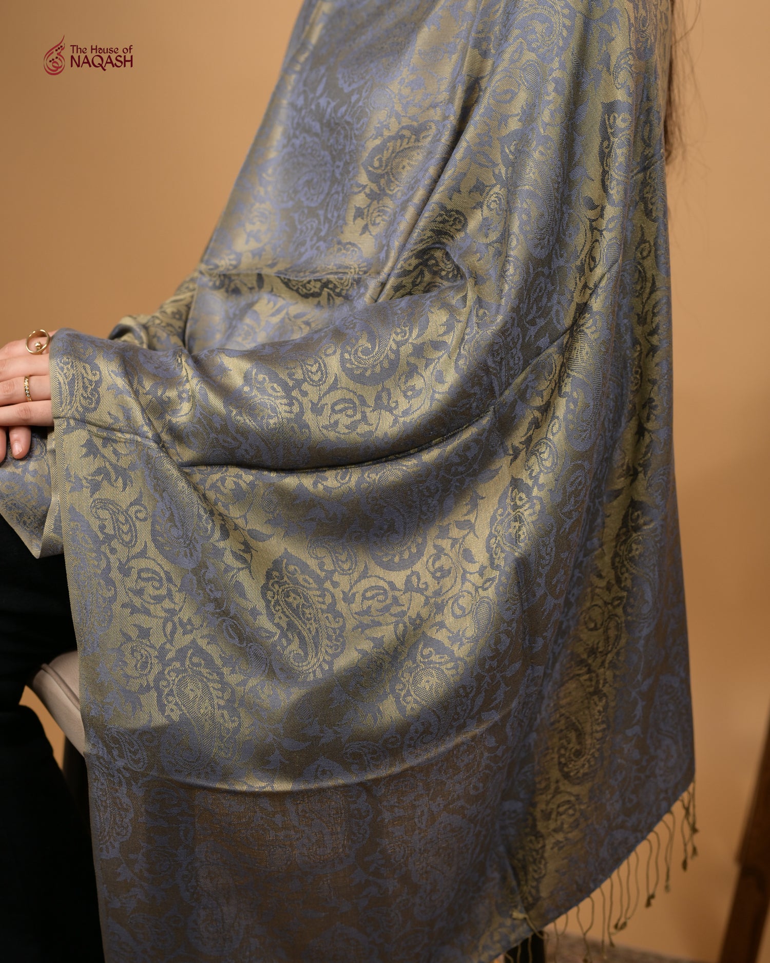 Pale Olive Drapery