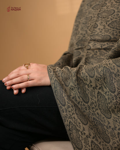 Mehndi Linen Scarf