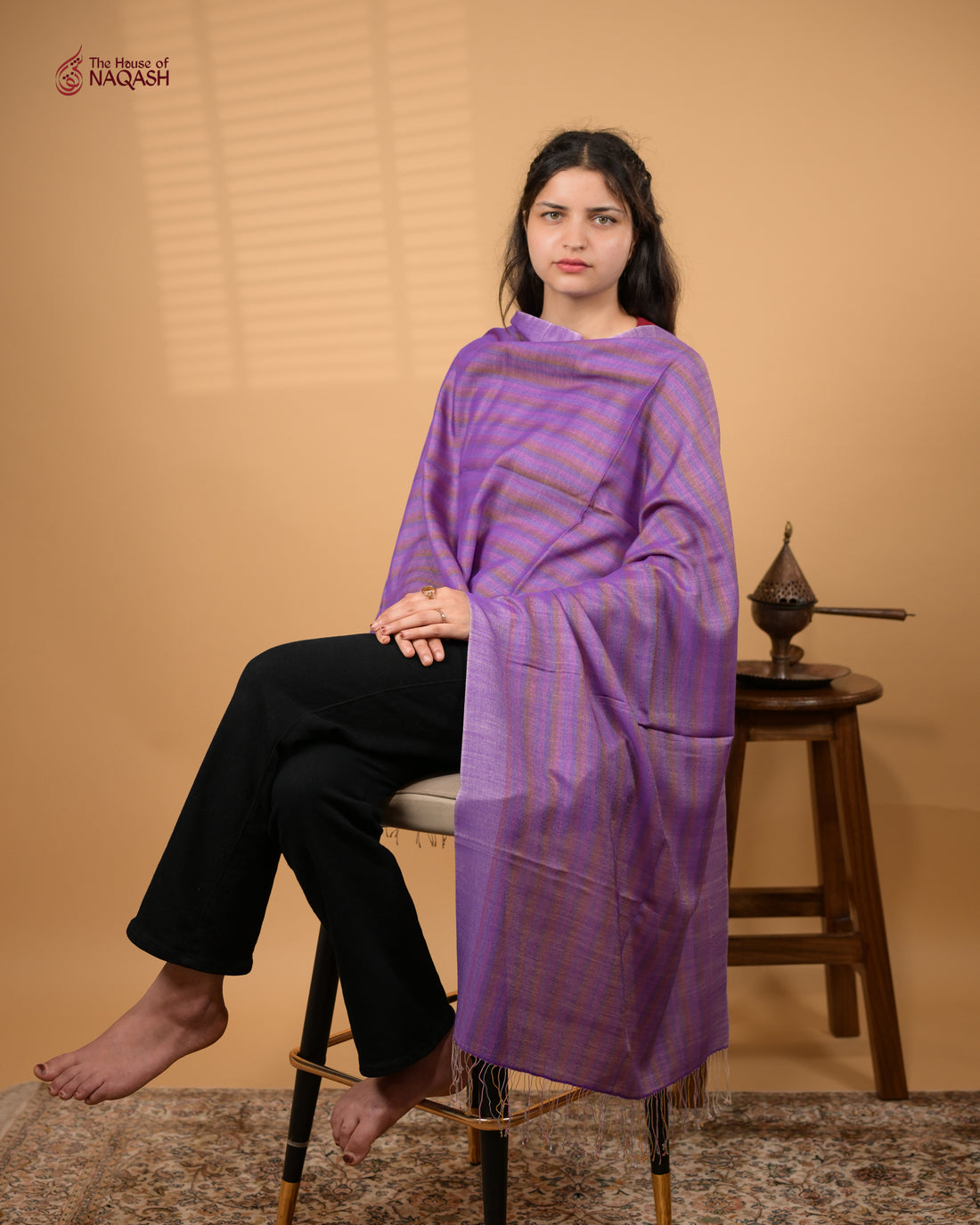 Velvet Vignette Stole