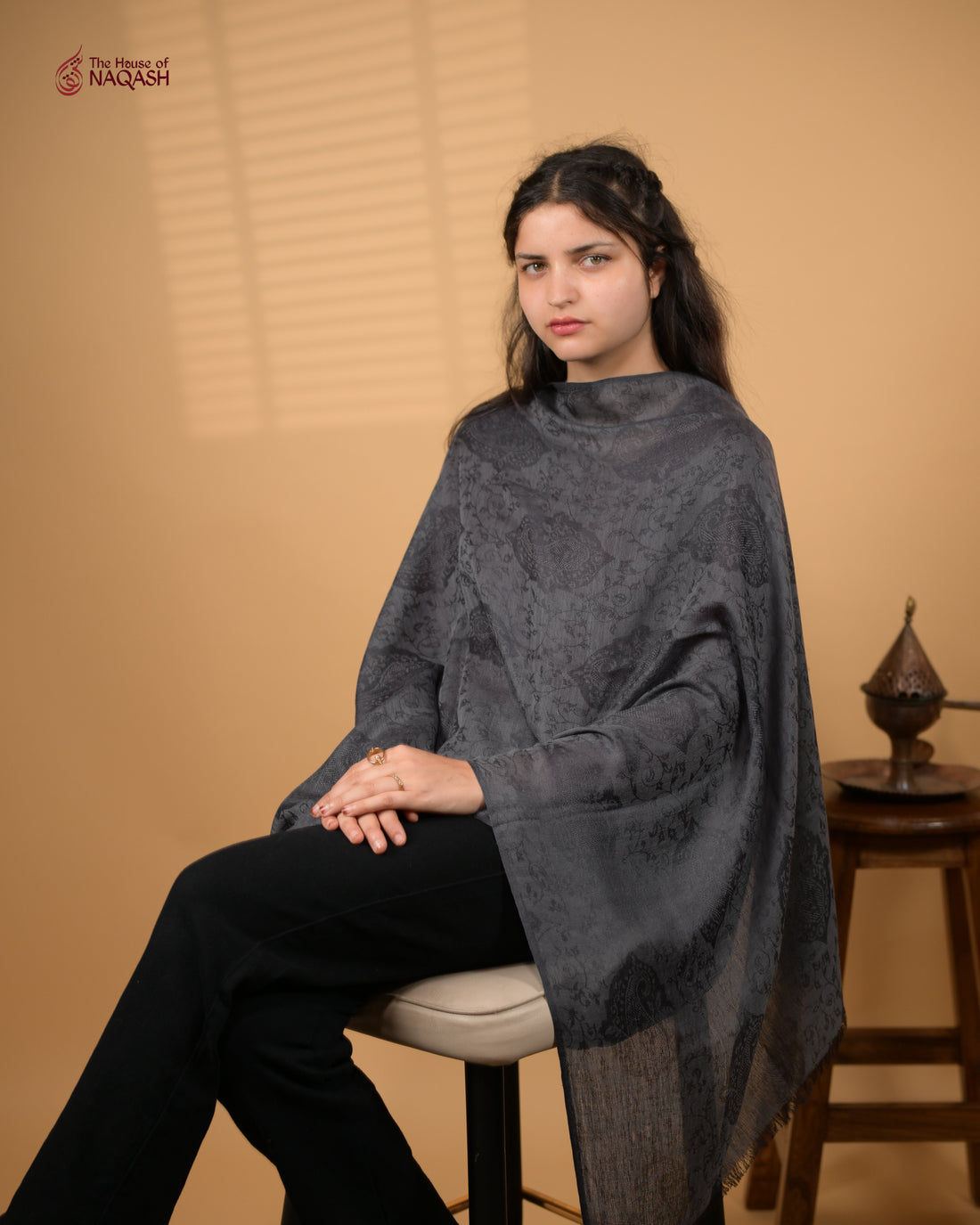 Grape-Coloured Scarf