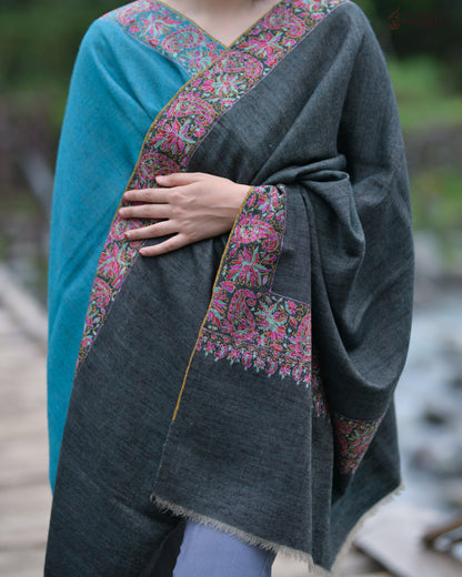 Flip Reversible GI Pashmina Shawl