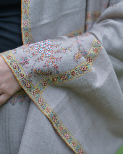 Beige Bliss GI Pashmina Shawl