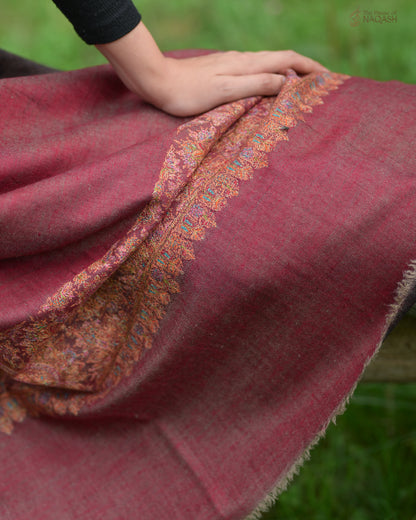 ReveriSilk Elegance Reversible GI Pashmina Shawl