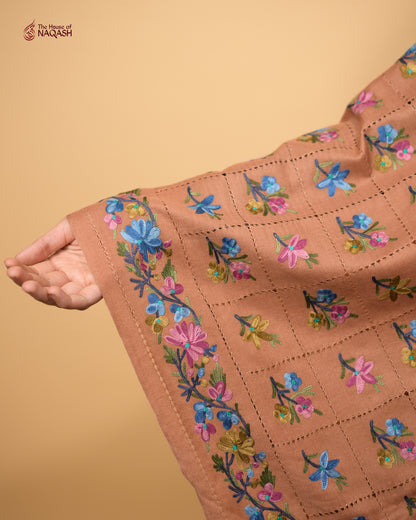 Saffron Ari Craft Stole